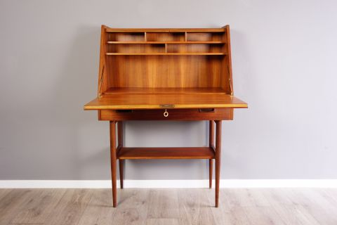 Vintage Teak Secretary