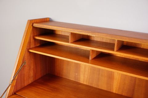 Vintage Teak Secretary