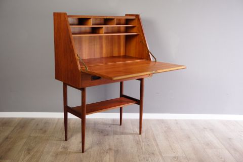Vintage Teak Secretary