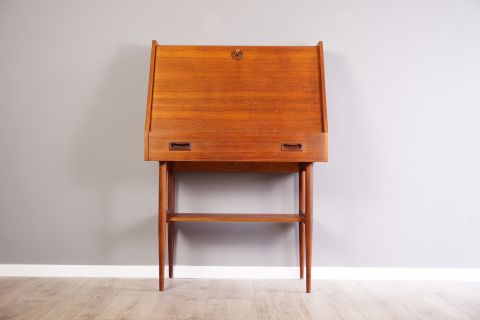 Vintage Teak Secretary