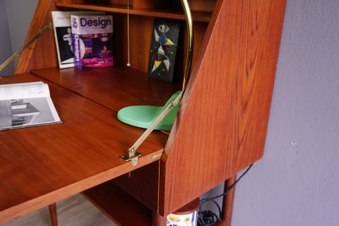 Vintage Teak Secretary