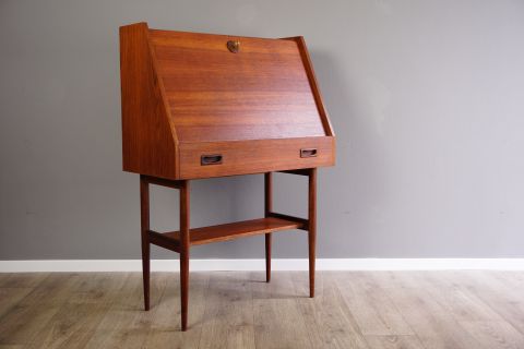 Vintage Teak Secretary